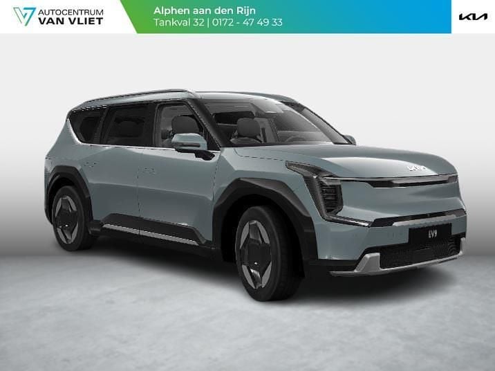 Zwart Nieuw 2025 Kia EV9 Plus SUV | € 68.290 (Eerlijke prijs) - Afbeelding 1/4