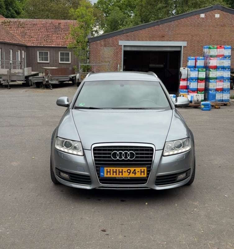 Grijs Gebruikt 2009 Audi A6 S-Line Stationwagen | € 7.800 (Eerlijke prijs) - Afbeelding 1/4