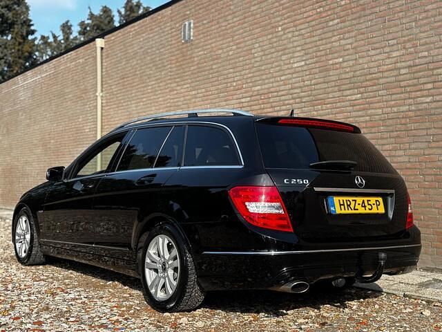 Occasion Mercedes C250 Avantgarde 204 PK (150 kW) 2011 Zwart Stationwagen