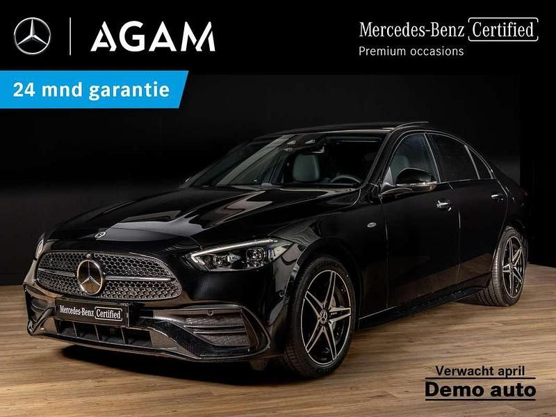 Zwart Occasion 2025 Mercedes C300e Business Sedan | € 58.950 (Iets duurder) - Afbeelding 1/4