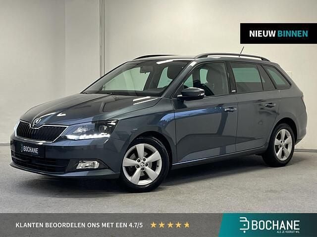 Quartz grey metallic (grijs metallic) Gebruikt 2017 Skoda Fabia Joy Stationwagen | € 8.400 (Eerlijke prijs) - Afbeelding 1/4