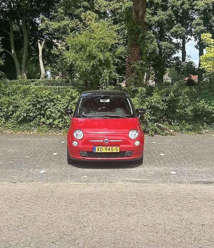 Rood Occasion 2008 Fiat 500 Pop Hatchback | € 1.995 (Super prijs) - Afbeelding 1/4