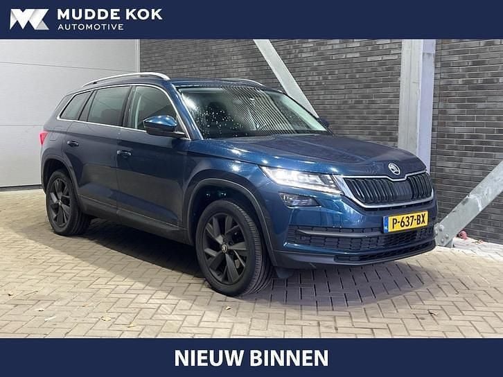 Blauw (metallic) Occasion 2020 Skoda Kodiaq Business Line SUV | € 28.400 (Super prijs) - Afbeelding 1/4