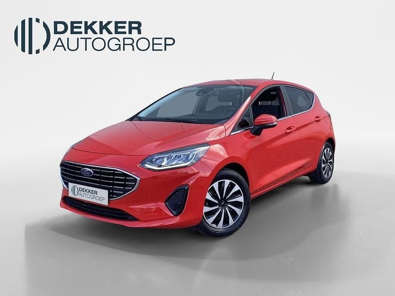 Rood Gebruikt 2022 Ford Fiesta Titanium X Hatchback | € 16.445 (Eerlijke prijs) - Afbeelding 1/4