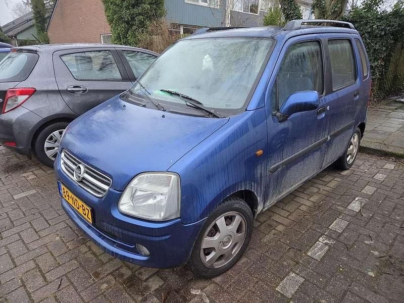 Occasion Opel Agila Elegance 75 PK (55 kW) 2003 Blauw MPV