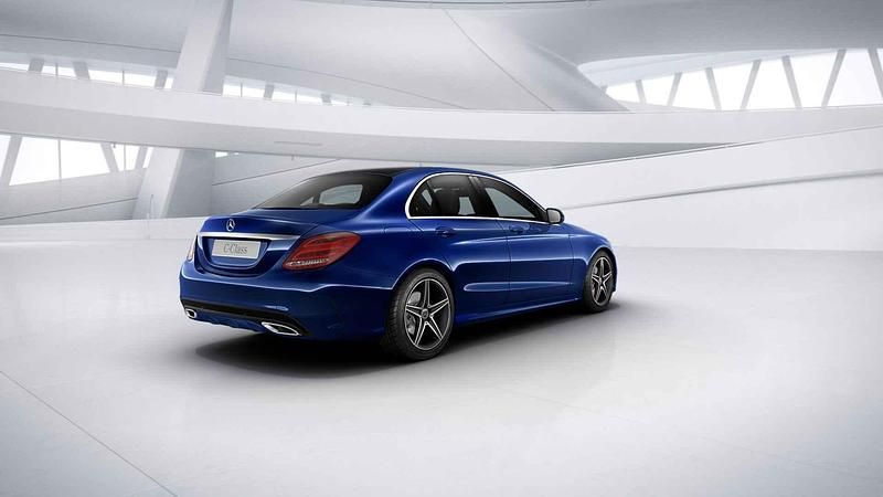 Occasion Mercedes C160 Sport Edition 129 PK (94 kW) 2018 Blauw Coupé