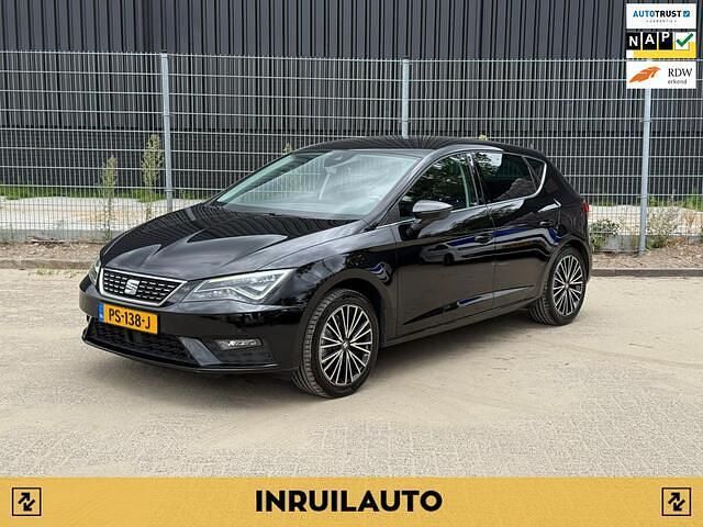 Zwart Gebruikt 2018 Seat Leon XCELLENCE Hatchback | € 14.450 (Goede deal) - Afbeelding 1/4