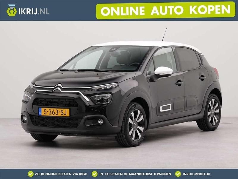 Zwart Gebruikt 2023 Citroën C3 Feel Hatchback | € 15.950 (Eerlijke prijs) - Afbeelding 1/3
