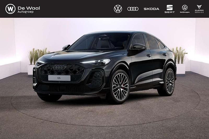 Zwart Nieuw 2025 Audi Q5 Sportback Competition SUV | € 95.635 - Afbeelding 1/4
