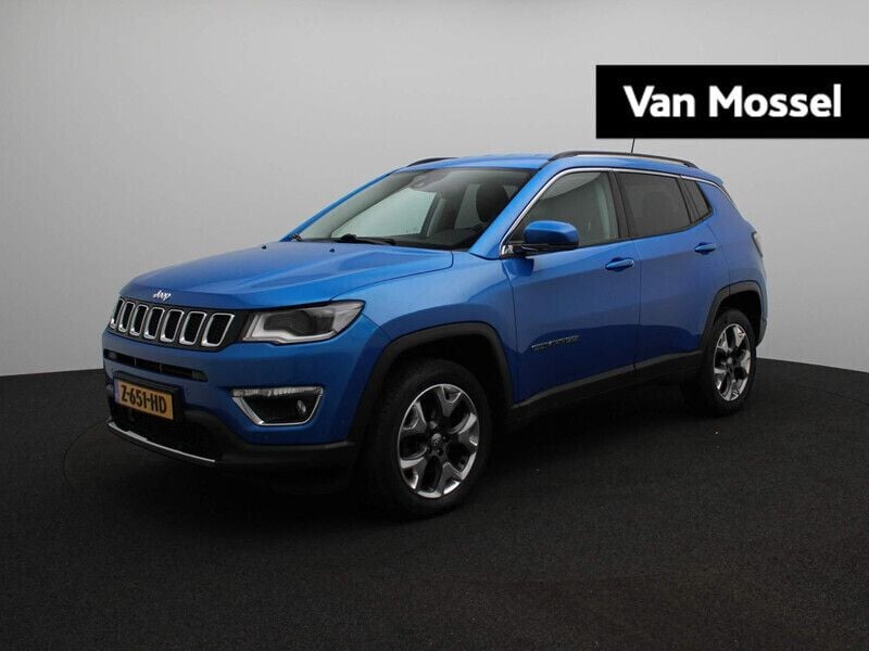 Blauw Gebruikt 2019 Jeep Compass Limited SUV | € 21.740 (Eerlijke prijs) - Afbeelding 1/4