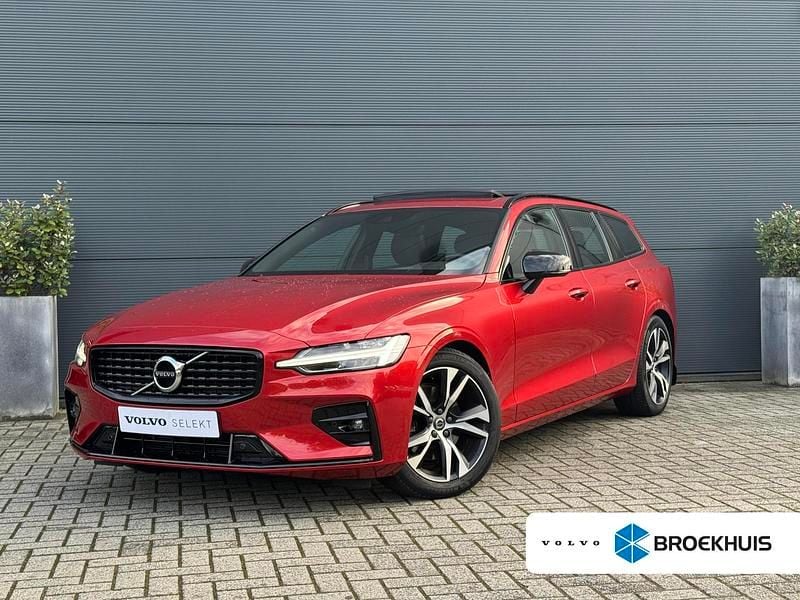Oranje Gebruikt 2021 Volvo V60 R-Design Stationwagen | € 35.895 (Eerlijke prijs) - Afbeelding 1/4