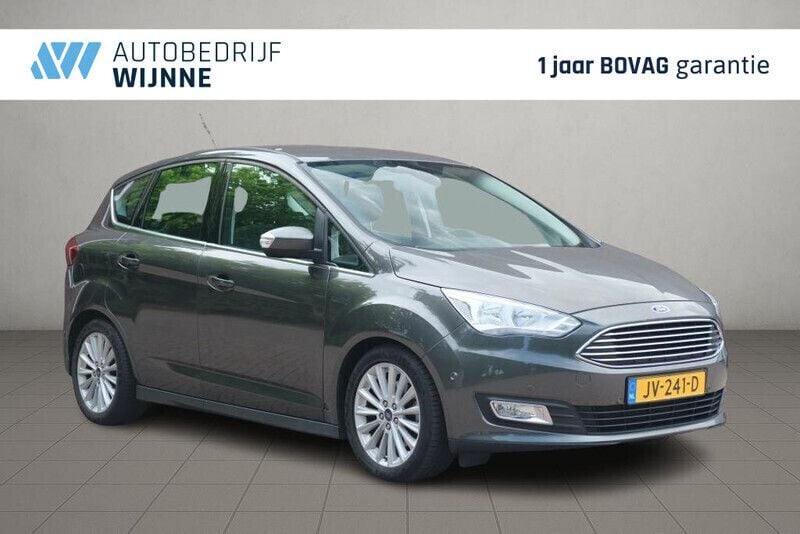 Grijs Gebruikt 2016 Ford C-MAX Titanium MPV | € 12.450 (Eerlijke prijs) - Afbeelding 1/4