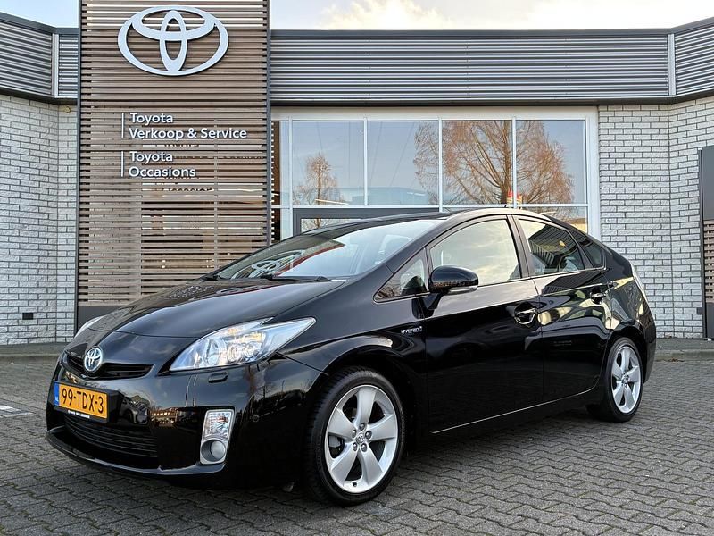 Zwart Gebruikt 2012 Toyota Prius Business Edition Hatchback | € 10.700 (Goede deal) - Afbeelding 1/4