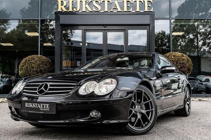 Occasion Mercedes SL350 AMG 245 PK (180 kW) 2005 Zwart Cabriolet