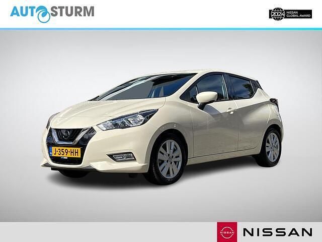 Wit Gebruikt 2020 Nissan Micra N-Connecta Hatchback | € 12.950 (Eerlijke prijs) - Afbeelding 1/4