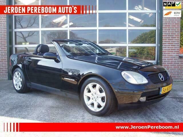 Zwart, metallic lak Gebruikt 1997 Mercedes SLK230 Cabriolet | € 2.500 (Super prijs) - Afbeelding 1/4
