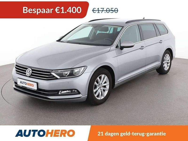 Grijs Gebruikt 2017 VW Passat Comfortline Stationwagen | € 15.849 (Super prijs) - Afbeelding 1/3