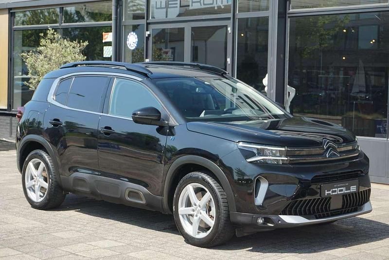 Zwart Gebruikt 2023 Citroën C5 Aircross Shine SUV | € 24.390 (Super prijs) - Afbeelding 1/4