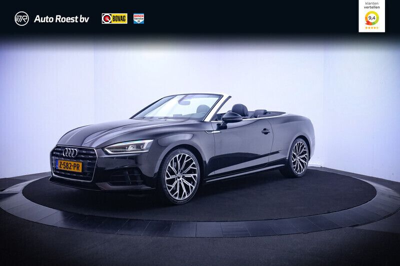 Zwart Gebruikt 2019 Audi A5 Cabriolet Basis Cabriolet | € 29.125 - Afbeelding 1/4