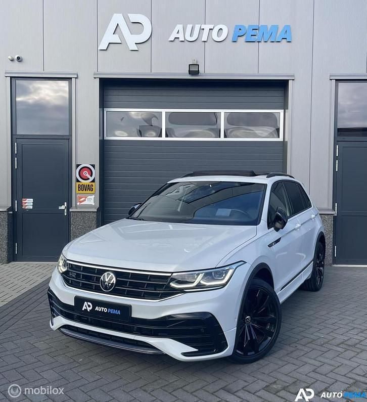 Wit Occasion 2021 VW Tiguan SUV | € 35.650 - Afbeelding 1/4