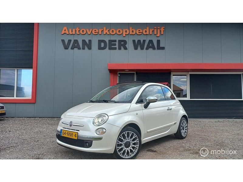 Wit Gebruikt 2010 Fiat 500 Hatchback | € 5.999 (Iets duurder) - Afbeelding 1/4