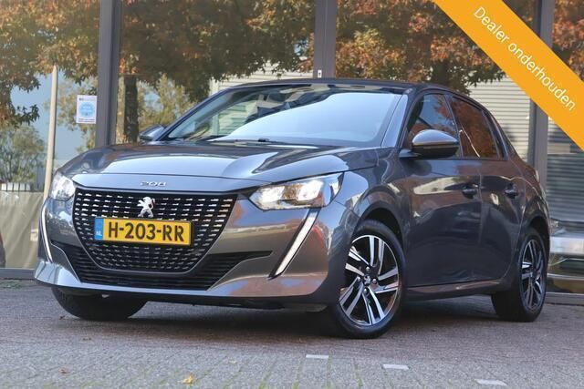 Grijs Occasion 2020 Peugeot 208 Allure Hatchback | € 12.995 (Duur) - Afbeelding 1/4