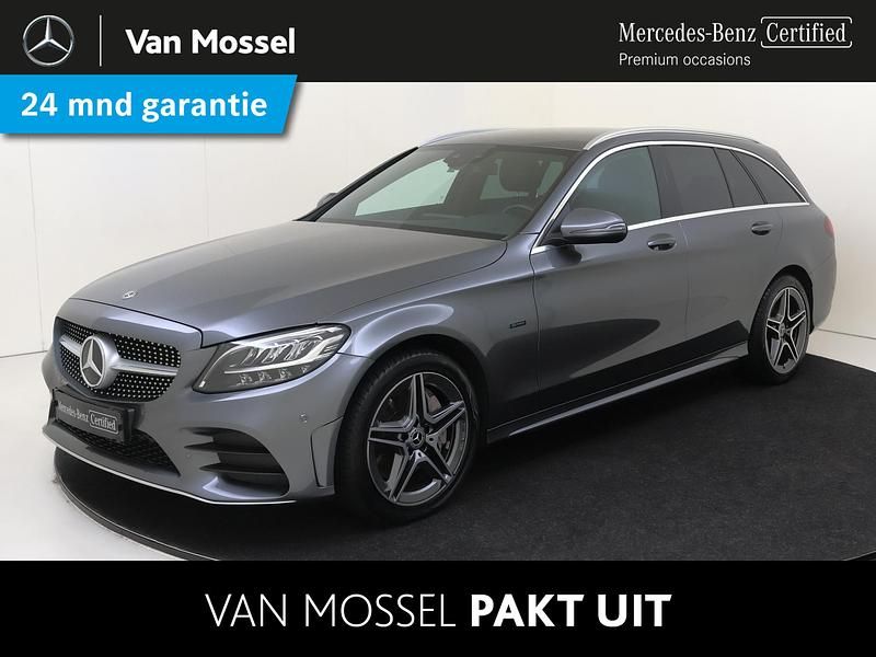 Grijs Gebruikt 2021 Mercedes C300 Business Stationwagen | € 34.500 (Eerlijke prijs) - Afbeelding 1/4