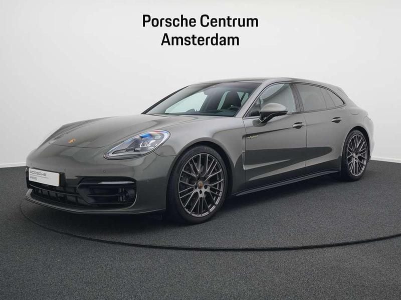 Groen Gebruikt 2023 Porsche Panamera 4 Platinum Edition Sedan | € 104.950 (Eerlijke prijs) - Afbeelding 1/4