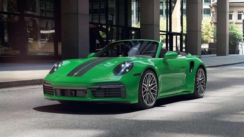 Groen Gebruikt 2022 Porsche 992 Cabriolet | € 269.900 (Super prijs) - Afbeelding 1/4
