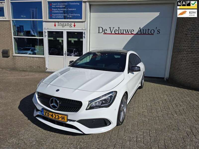 Wit Gebruikt 2019 Mercedes CLA180 Shooting Brake Stationwagen | € 17.900 (Eerlijke prijs) - Afbeelding 1/4