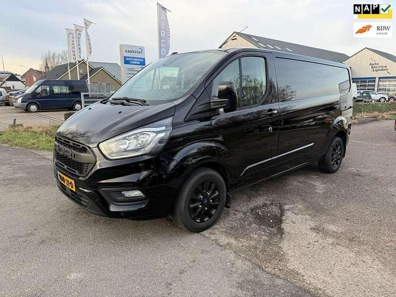 Zwart Occasion 2019 Ford Transit Custom Limited Van | € 22.250 (Super prijs) - Afbeelding 1/4