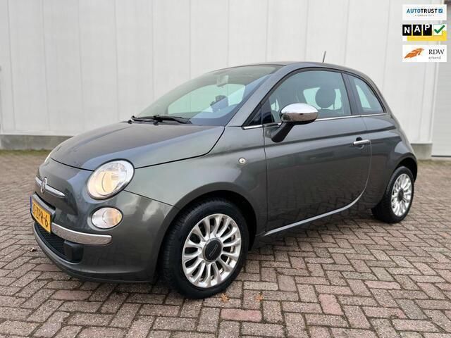 Grijs Gebruikt 2013 Fiat 500 Lounge Hatchback | € 6.449 (Eerlijke prijs) - Afbeelding 1/4