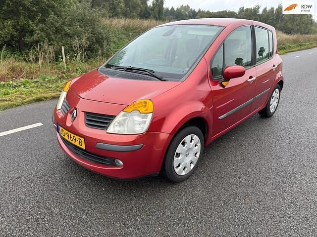 Rood Gebruikt 2006 Renault Modus MPV | € 1.499 (Eerlijke prijs) - Afbeelding 1/4