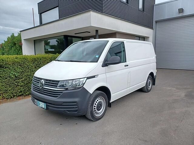 Wit Gebruikt 2021 VW Transporter Van | € 37.500 (Iets duurder) - Afbeelding 1/4
