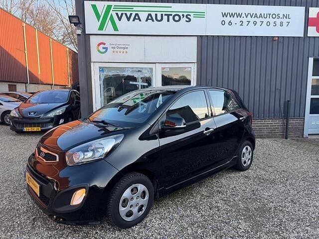 Zwart Gebruikt 2013 Kia Picanto Hatchback | € 4.995 (Goede deal) - Afbeelding 1/4