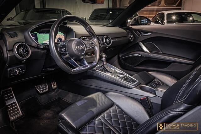 Occasion Audi TT Roadster S-Line 310 PK (228 kW) 2015 Zwart, metallic lak Cabriolet