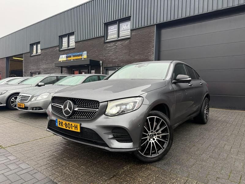 Occasion Mercedes GLC350 Premium Plus 211 PK (155 kW) 2017 Grijs Coupé