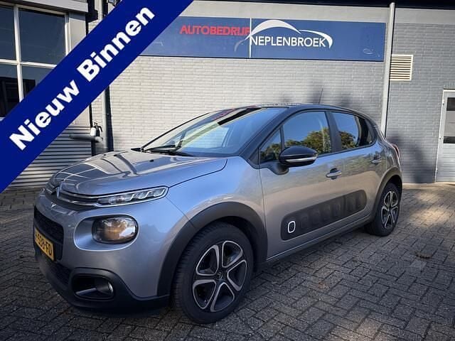 Grijs Gebruikt 2020 Citroën C3 Feel Hatchback | € 9.750 (Goede deal) - Afbeelding 1/4