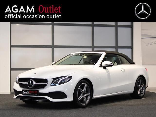 Wit Occasion 2018 Mercedes E200 Advantage Cabriolet | € 33.995 (Goede deal) - Afbeelding 1/4