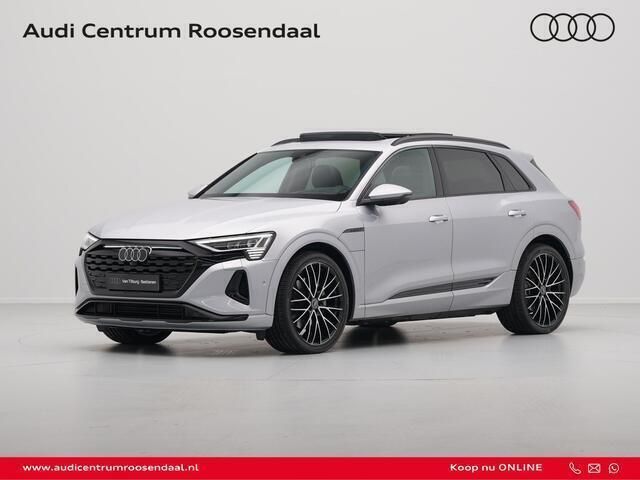 Zilver, metallic lak Gebruikt 2024 Audi Q8 e-tron Advanced SUV | € 78.940 (Duur) - Afbeelding 1/4