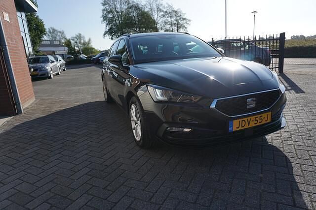 Occasion Seat Leon Style 150 PK (110 kW) 2022 Zwart Stationwagen