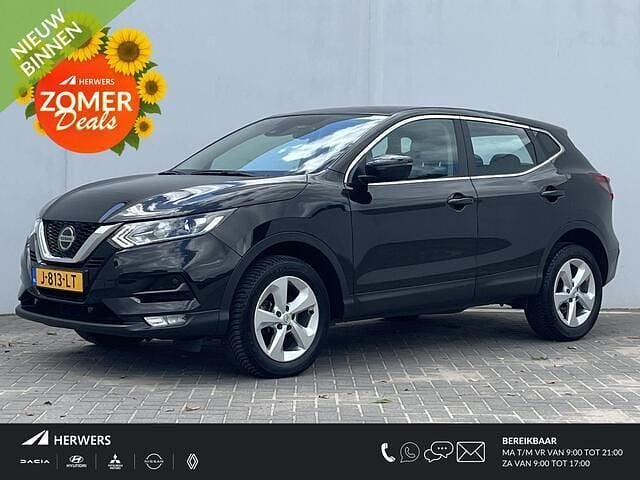 Black metallic (z11) Gebruikt 2019 Nissan Qashqai Acenta SUV | € 18.985 (Goede deal) - Afbeelding 1/4