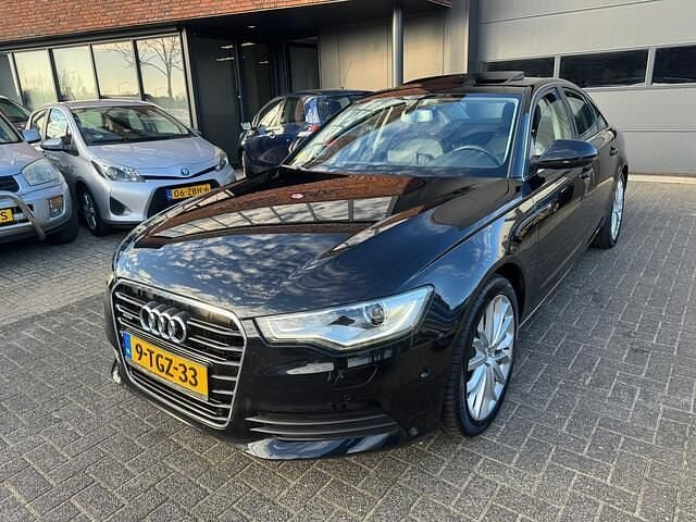 Zwart Gebruikt 2012 Audi A6 Proline Sedan | € 10.495 (Super prijs) - Afbeelding 1/4