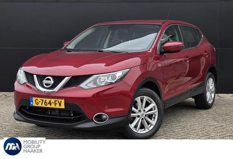 Rood Gebruikt 2017 Nissan Qashqai SUV | € 16.900 (Eerlijke prijs) - Afbeelding 1/4