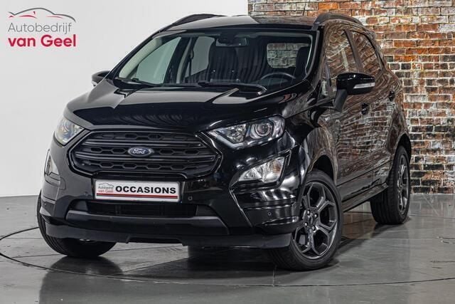 Zwart Gebruikt 2018 Ford Ecosport ST-Line SUV | € 12.995 (Eerlijke prijs) - Afbeelding 1/4