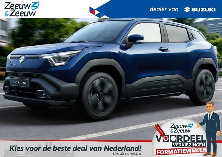 Wit Nieuw 2025 Suzuki Vitara SUV | € 35.295 - Afbeelding 1/4