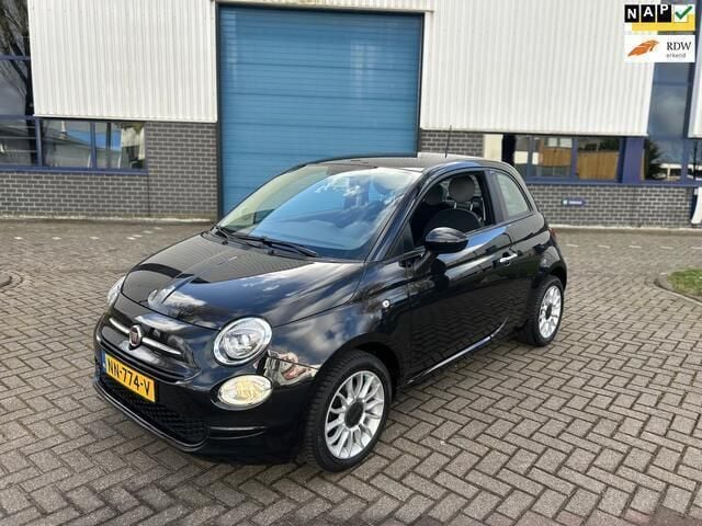 Zwart Occasion 2017 Fiat 500 Pop Hatchback | € 6.999 (Super prijs) - Afbeelding 1/4