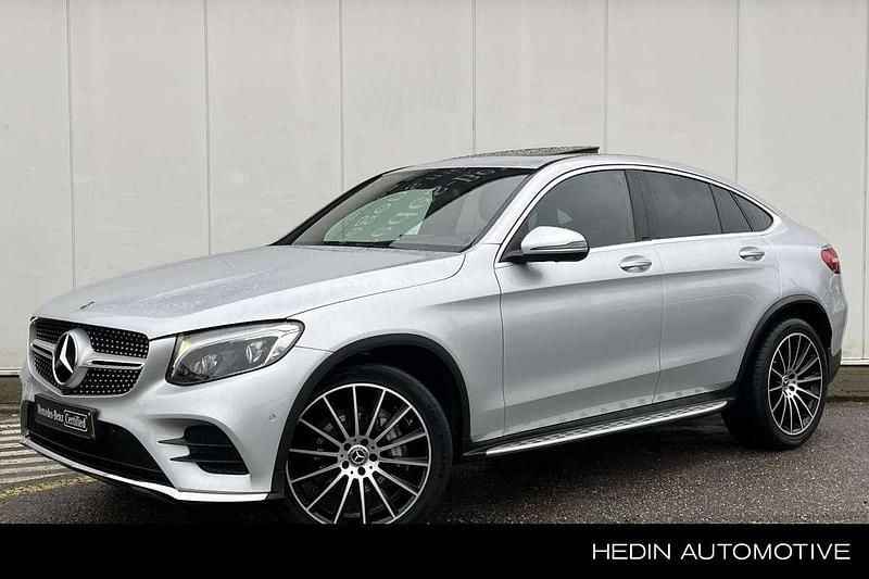 Zilver Gebruikt 2019 Mercedes GLC250 AMG line Coupé | € 42.900 (Eerlijke prijs) - Afbeelding 1/3