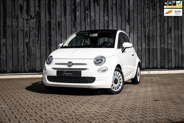 Wit Gebruikt 2018 Fiat 500 Hatchback | € 7.900 (Goede deal) - Afbeelding 1/4