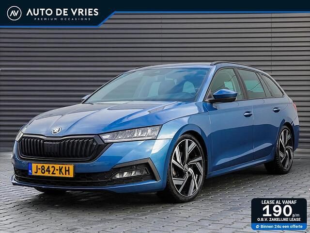 Blauw Gebruikt 2020 Skoda Octavia Business Line Stationwagen | € 13.950 (Eerlijke prijs) - Afbeelding 1/4